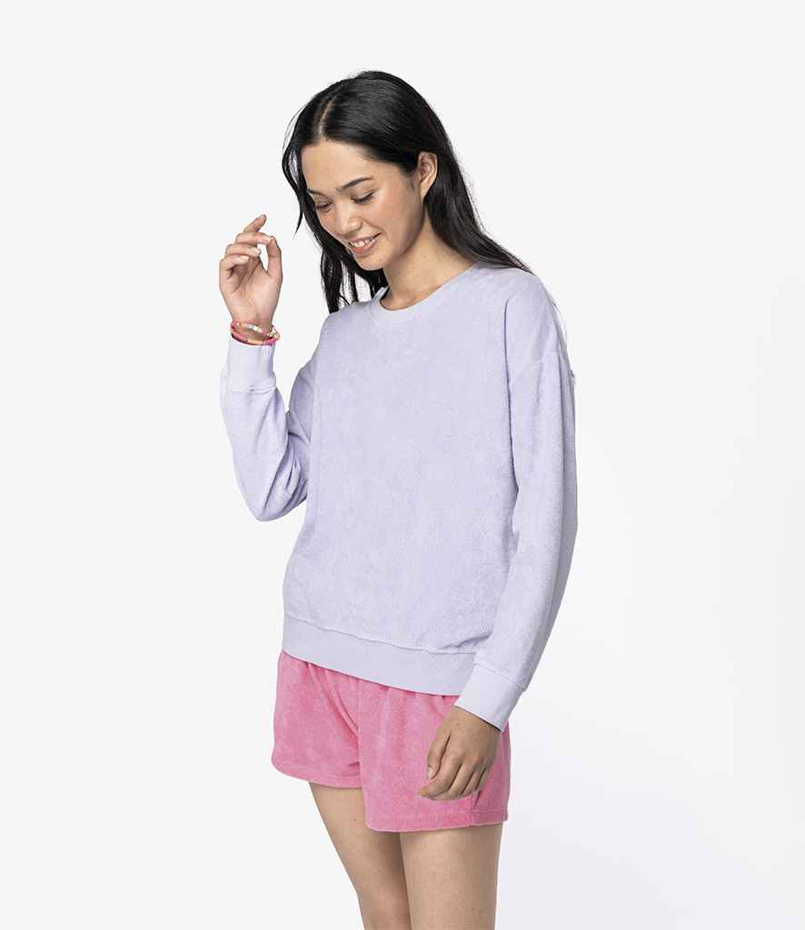 Terry towel sweatshirt sales